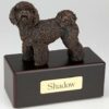 Bichon Frise Cremation Figurine Urn