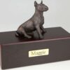 Bull Terrier Cremation Figurine Urn