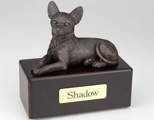 Chihuahua Cremation Figurine Urn