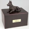 German Shepherd Cremation Figurine Urn