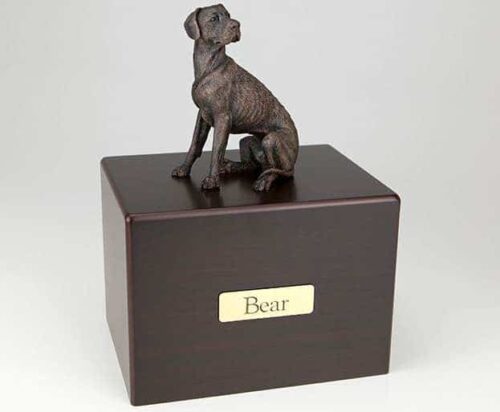 Great Dane Cremation Figurine Urn