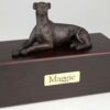 Greyhound/Whippet Cremation Figurine Urn