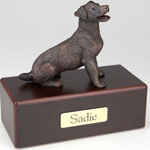 Jack Russell Terrier Cremation Figurine Urn