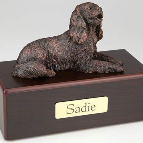 King Charles Spaniel Cremation Figurine Urn