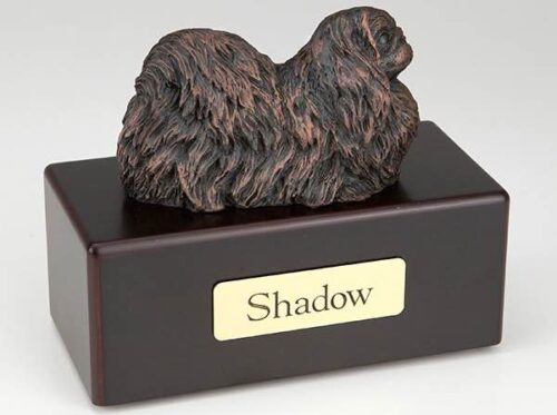Pekingese Cremation Figurine Urn