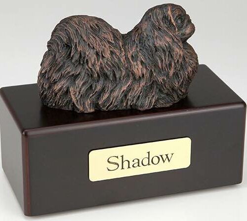 Pekingese Cremation Figurine Urn