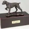 Pointer Cremation Figurine Urn