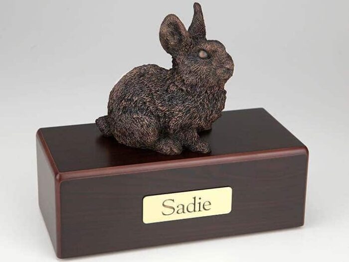 Rabbit Cremation Figurine Urn