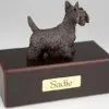 Scottish Terrier Cremation Figurine Urn