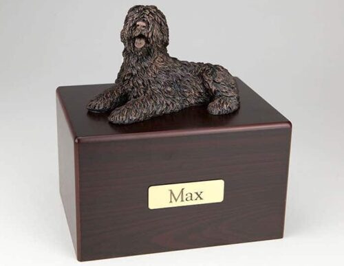 Sheepdog Cremation Figurine Urn