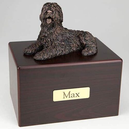 Sheepdog Cremation Figurine Urn