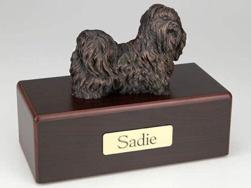 Shih Tzu Cremation Figurine Urn