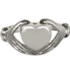 Sterling Silver Heart Cremation Ring