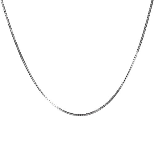 1.5 mm Stainless Steel Box Chain, 20"