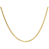 Gold-plated rope chain