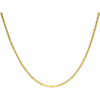 20" gold-plated snake chain