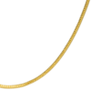 20" gold-plated snake chain