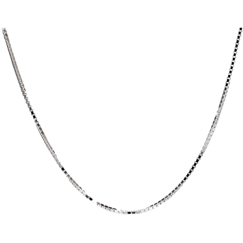 Sterling Silver Box Chain, 24"