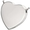 Peaceful Heart Cremation Pendant 3109 Sterling Silver