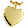 Classic Small Heart Cremation Pendant