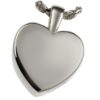 Classic Small Heart Cremation Pendant