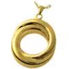 18k Gold Plated Infinity Love Knot Companion Urn Pendant