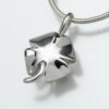 4 Leaf Clover Cremation Pendant, sterling silver, 167SS