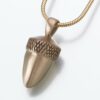 Acorn Cremation Pendant, bronze, 155BZ