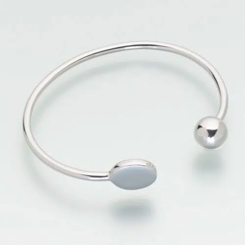 Bangle Cremation Bracelet, Sterling Silver, 214SS