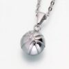 Stainless Steel Basketball Cremation Pendant w/chain 209ST