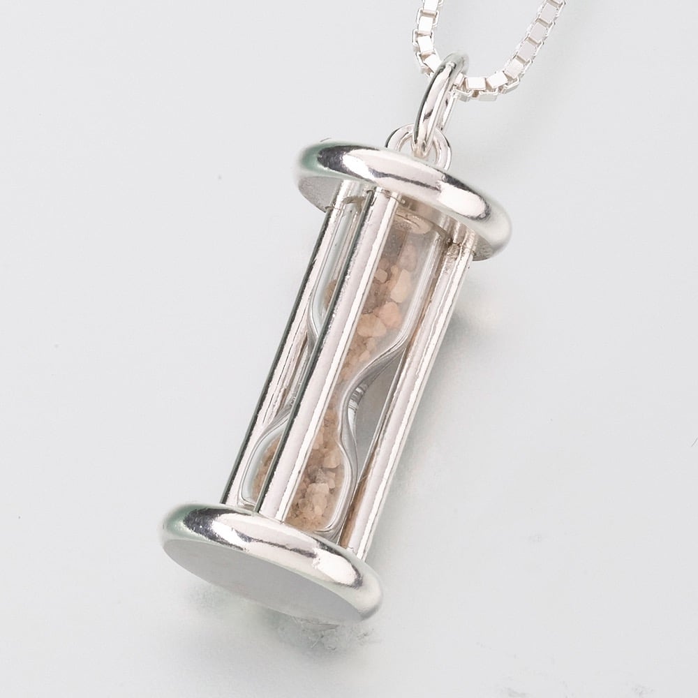 Cremation Urn Necklace for Ashes Timeless Hourglass Memorial Pendant  Keepsake Jewelry for Human Pet Ashes - Walmart.com