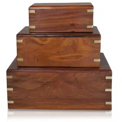 Rosewood urn sizes