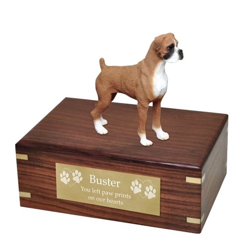 boxer cremation urn