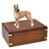 Great Dane dog figurine cremation memorial urn