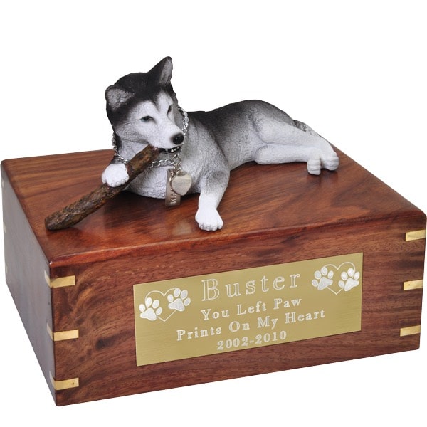 husky urn