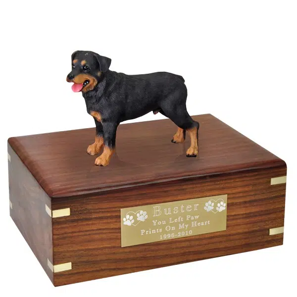 rottweiler ashes urn