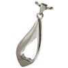 Everlasting Tear of Love Memorial Cremation Pendant, silver