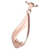 Everlasting Tear of Love Memorial Cremation Pendant, rose gold