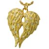 My Angel Companion Cremation Memorial Pendant, gold
