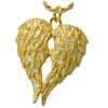 My Angel Companion Cremation Memorial Pendant, gold