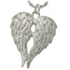 My Angel Companion Cremation Memorial Pendant, sterling silver