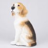 Beagle pet dog cremation urn figurine