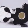 Border Collie pet dog cremation urn figurine, bottom