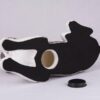 Boston Terrier pet dog cremation urn figurine, bottom