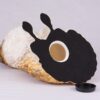 Collie pet dog cremation urn figurine, bottom
