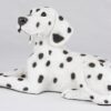 Dalmatian pet dog cremation urn figurine
