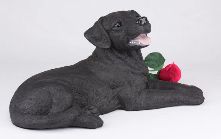 crystal labrador retriever figurine