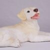 Yellow Lab Labrador Retriever pet dog cremation urn figurine