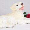 Yellow Lab Labrador Retriever pet dog cremation urn figurine