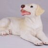 Yellow Lab Labrador Retriever pet dog cremation urn figurine